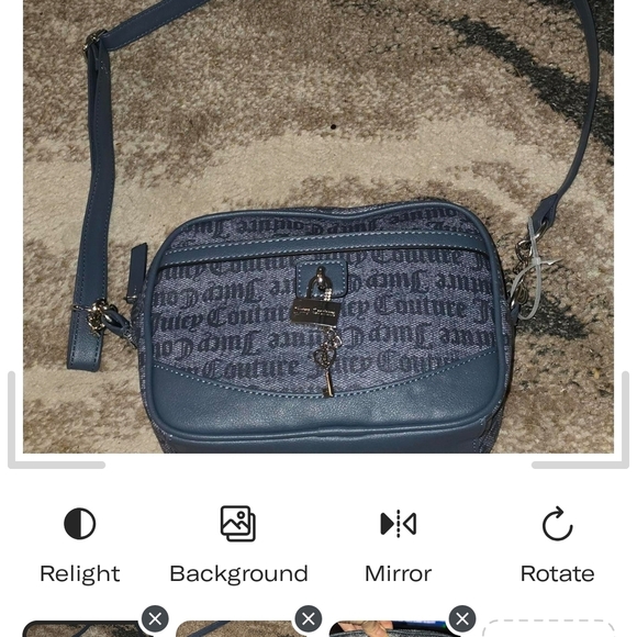 Juicy Couture Navy Crossbody Bag - Picture 4 of 4